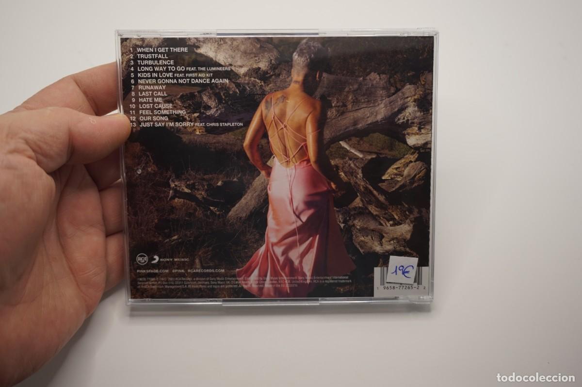 CDs de m&uacute;sica: CD - P!NK - TRUSTFALL - Foto 3