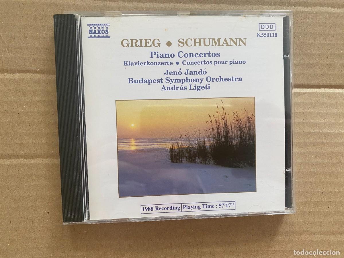 CDs de m&uacute;sica: CD GRIEG - SCHUMANN - PIANO CONCERTOS - Foto 1
