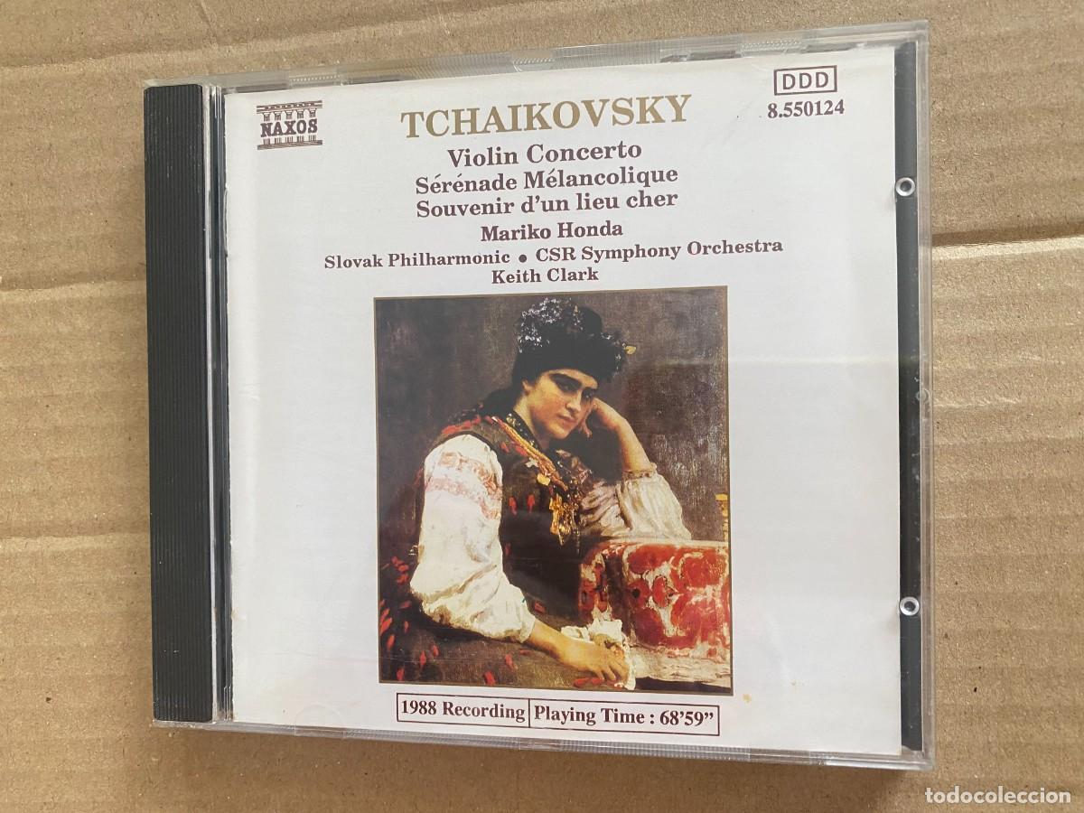 CDs de m&uacute;sica: CD TSCHAIKOVSKY - VIOLIN CONCERTO - Foto 1