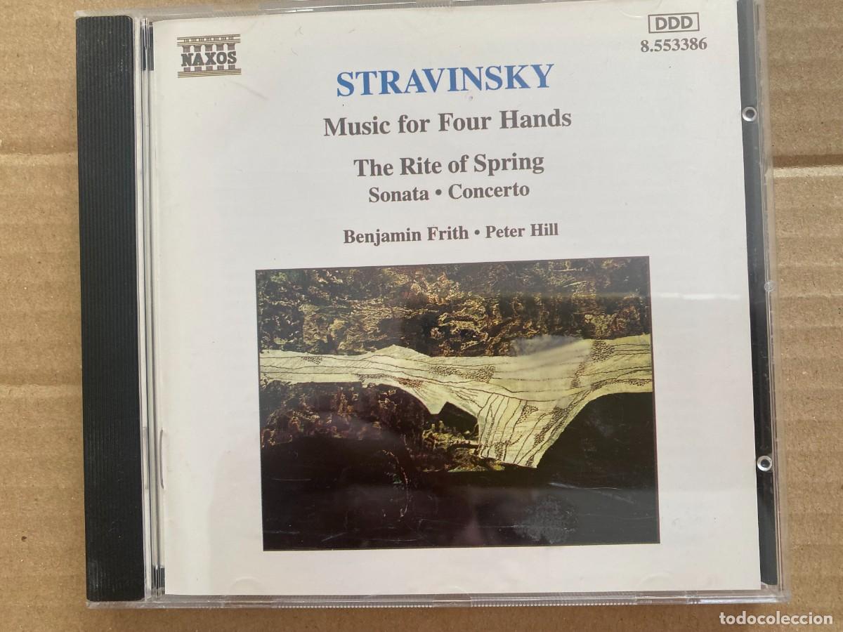 CDs de m&uacute;sica: CD STRAVINSKY - MUSIC FOR FOUR HANDS - Foto 1