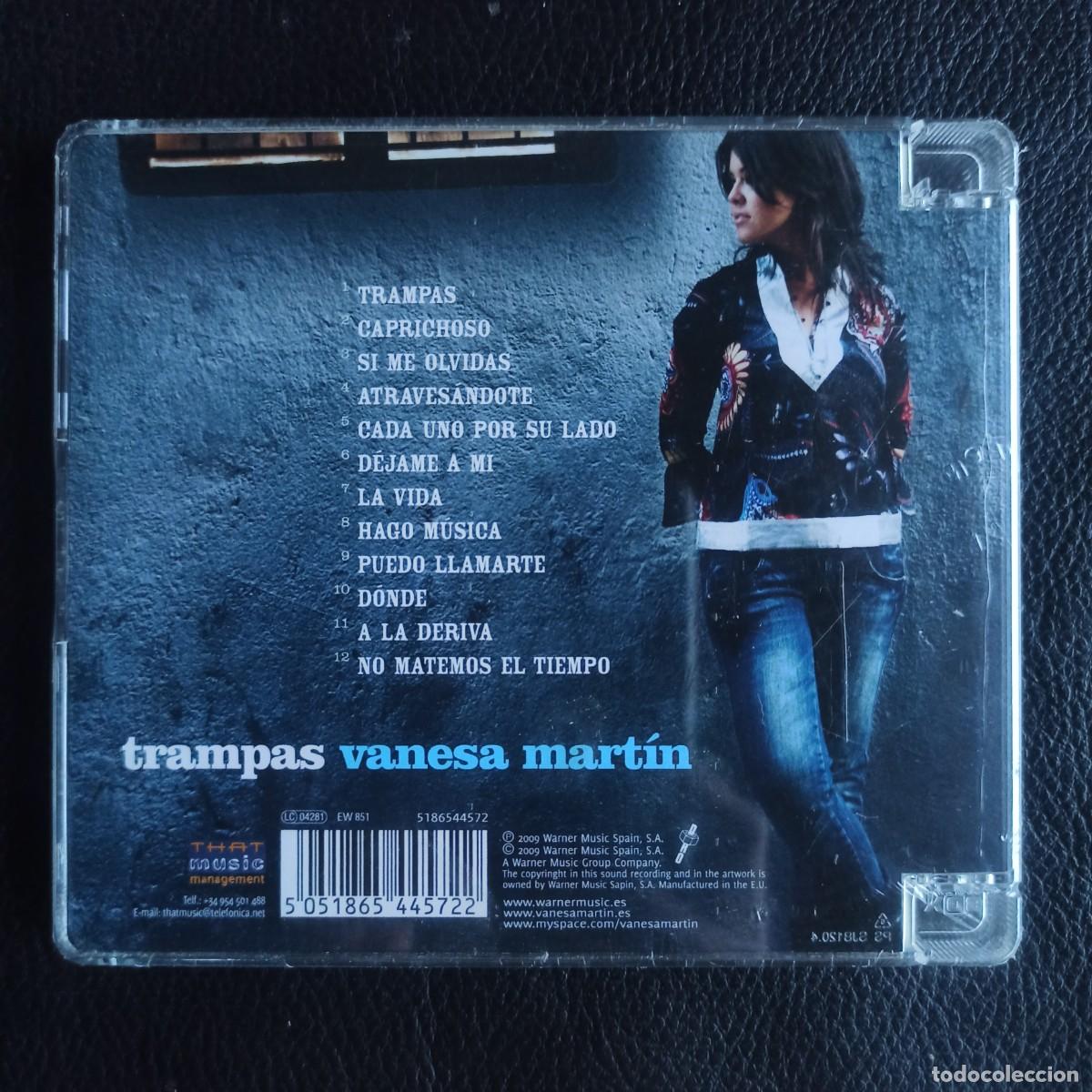CDs de m&uacute;sica: CD - Vanesa Mart&iacute;n &ndash; Trampas - Foto 2