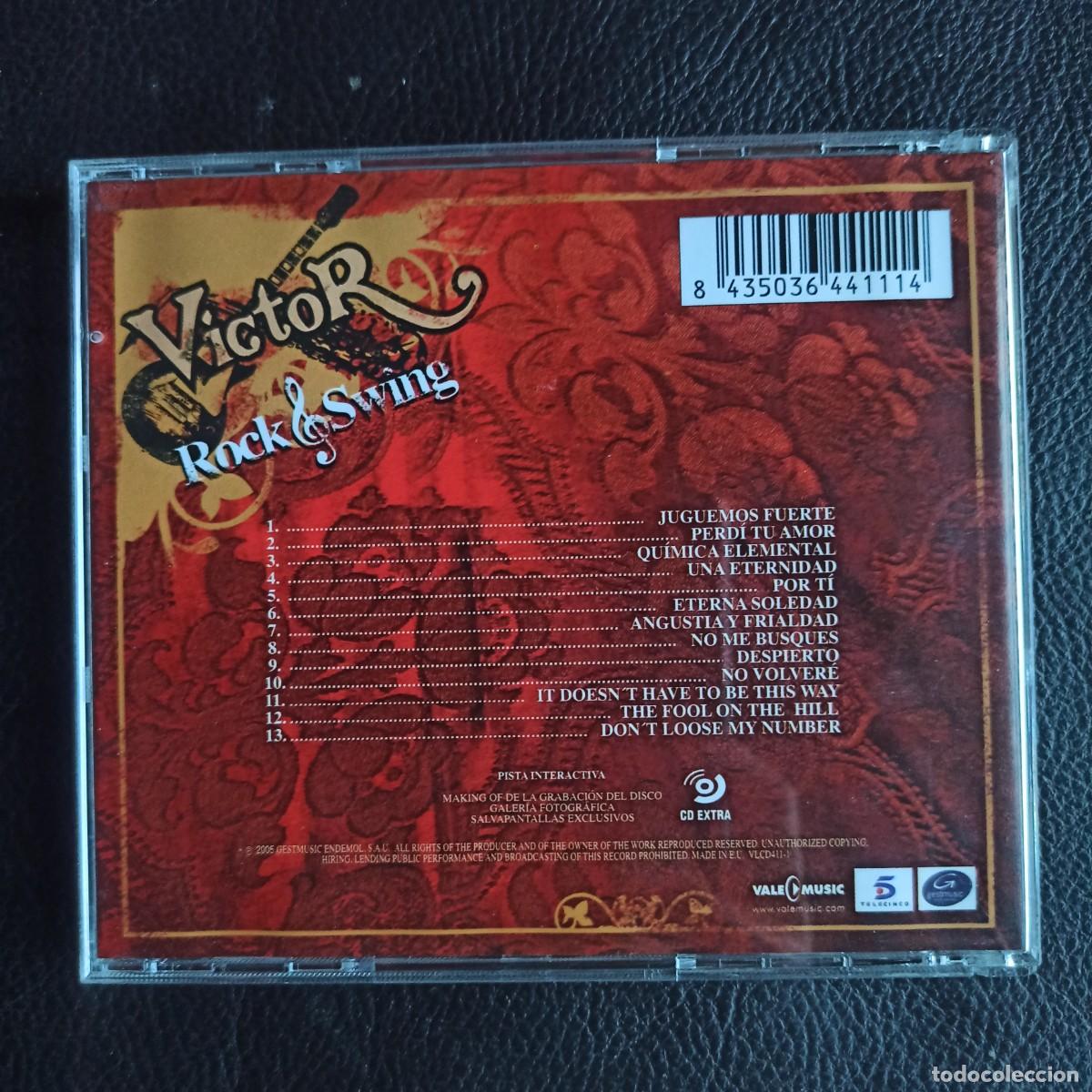 CDs de m&uacute;sica: CD - Victor &ndash; Rock & Swing - Foto 2