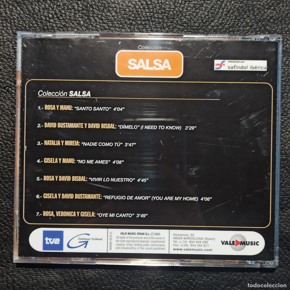 CDs de m&uacute;sica: CD Operaci&oacute;n Triunfo Colecci&oacute;n Salsa - Foto 2