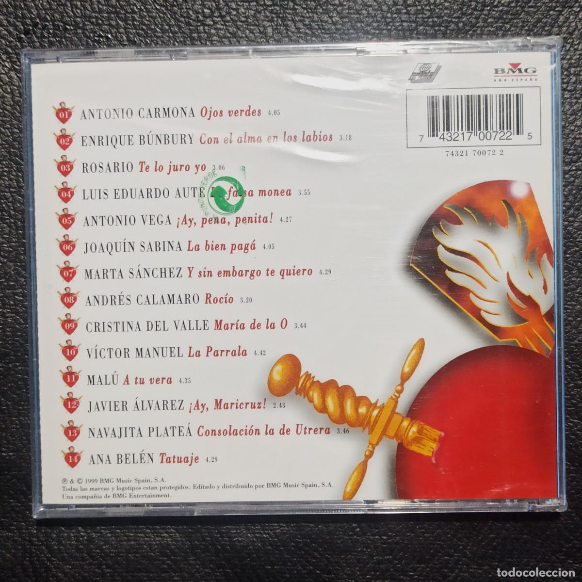 CDs de m&uacute;sica: CD - Tatuaje (Recopilatorio, 1999) - Foto 2