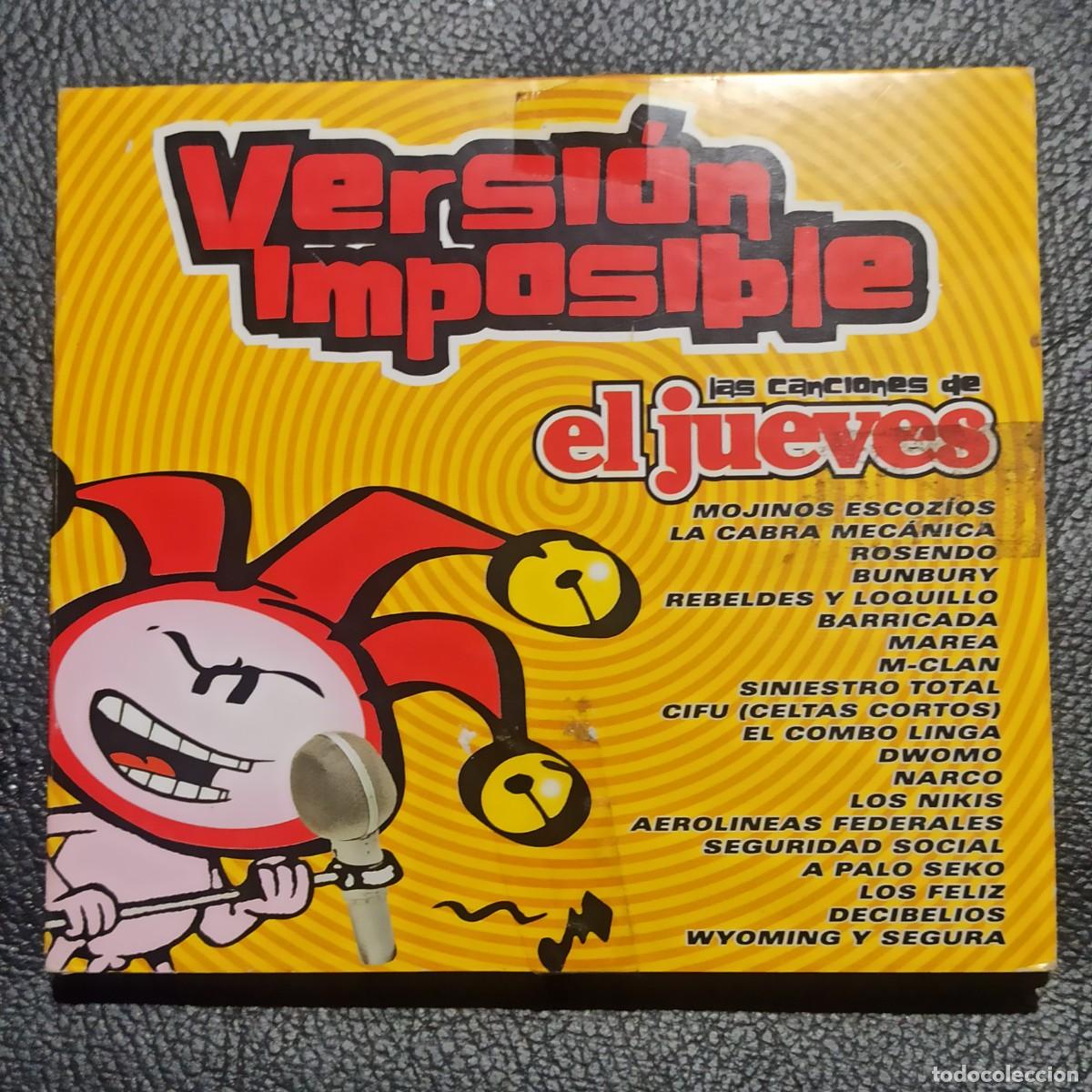 CD de M&uacute;sica: CD - Versi&oacute;n Imposible - Las Canciones De El Jueves