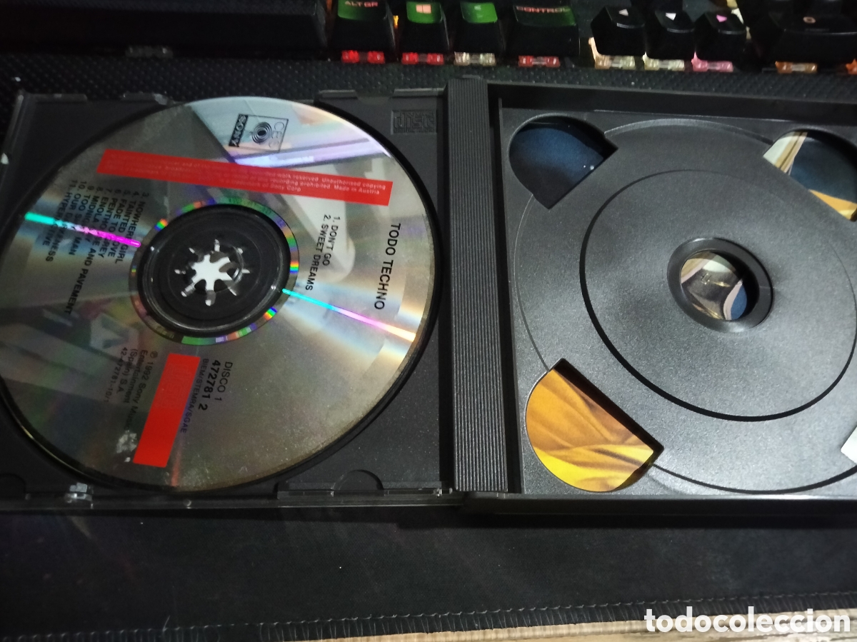 CDs de m&uacute;sica: Cd m&uacute;sica Todo techno -6 - Foto 4