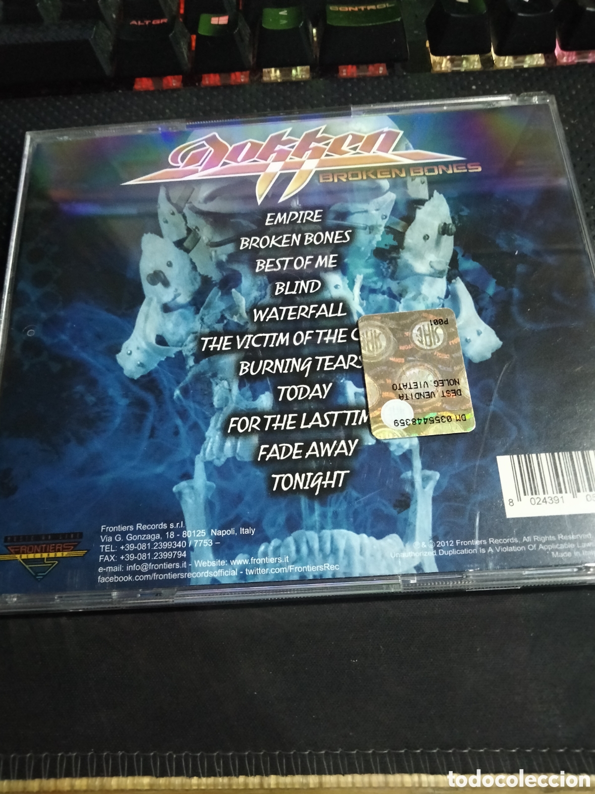 CDs de m&uacute;sica: Cd Dokken Broken Bones -6 - Foto 2