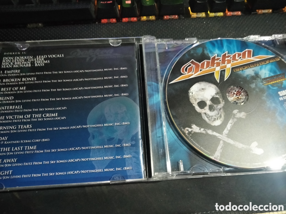 CDs de m&uacute;sica: Cd Dokken Broken Bones -6 - Foto 3