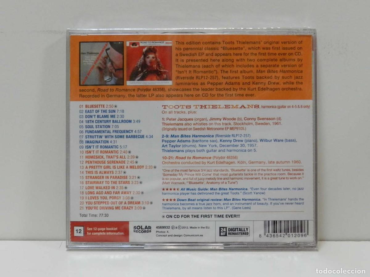 CDs de m&uacute;sica: DISCO CD. Toots Thielemans &ndash; Bluesette. COMPACT DISC. PRECINTADO. - Foto 2