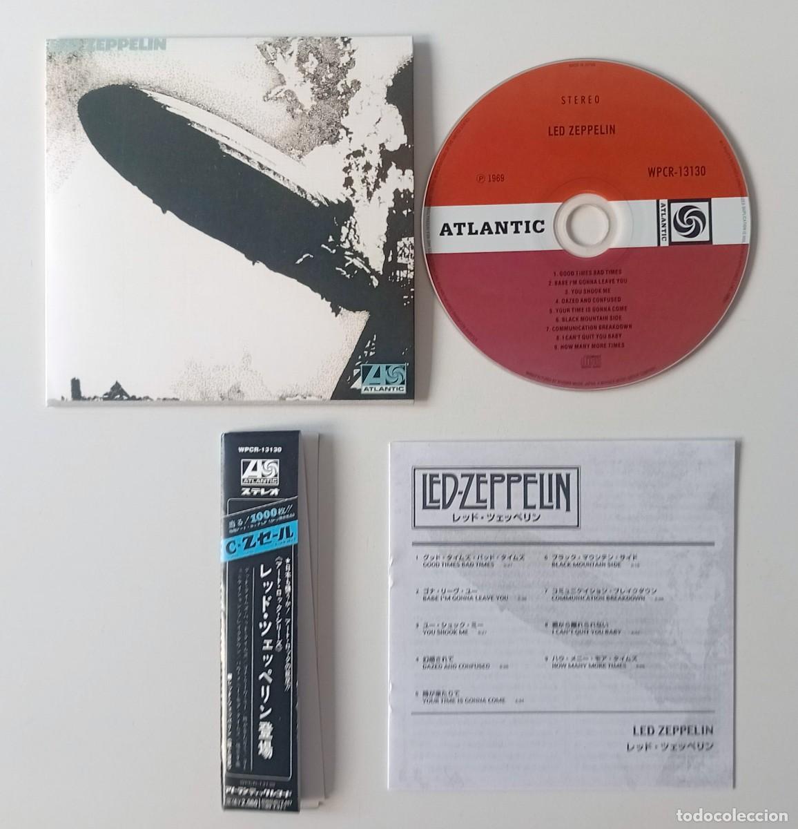 CDs de m&uacute;sica: CD LED ZEPPELIN - I (EDICI&Oacute;N JAPONESA) - Foto 4