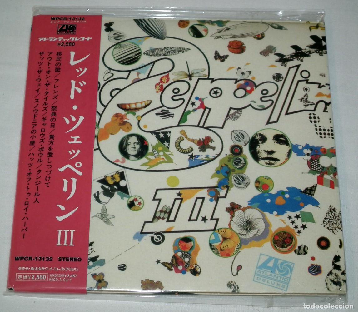 CDs de m&uacute;sica: CD LED ZEPPELIN - III (EDICI&Oacute;N JAPONESA) - Foto 1