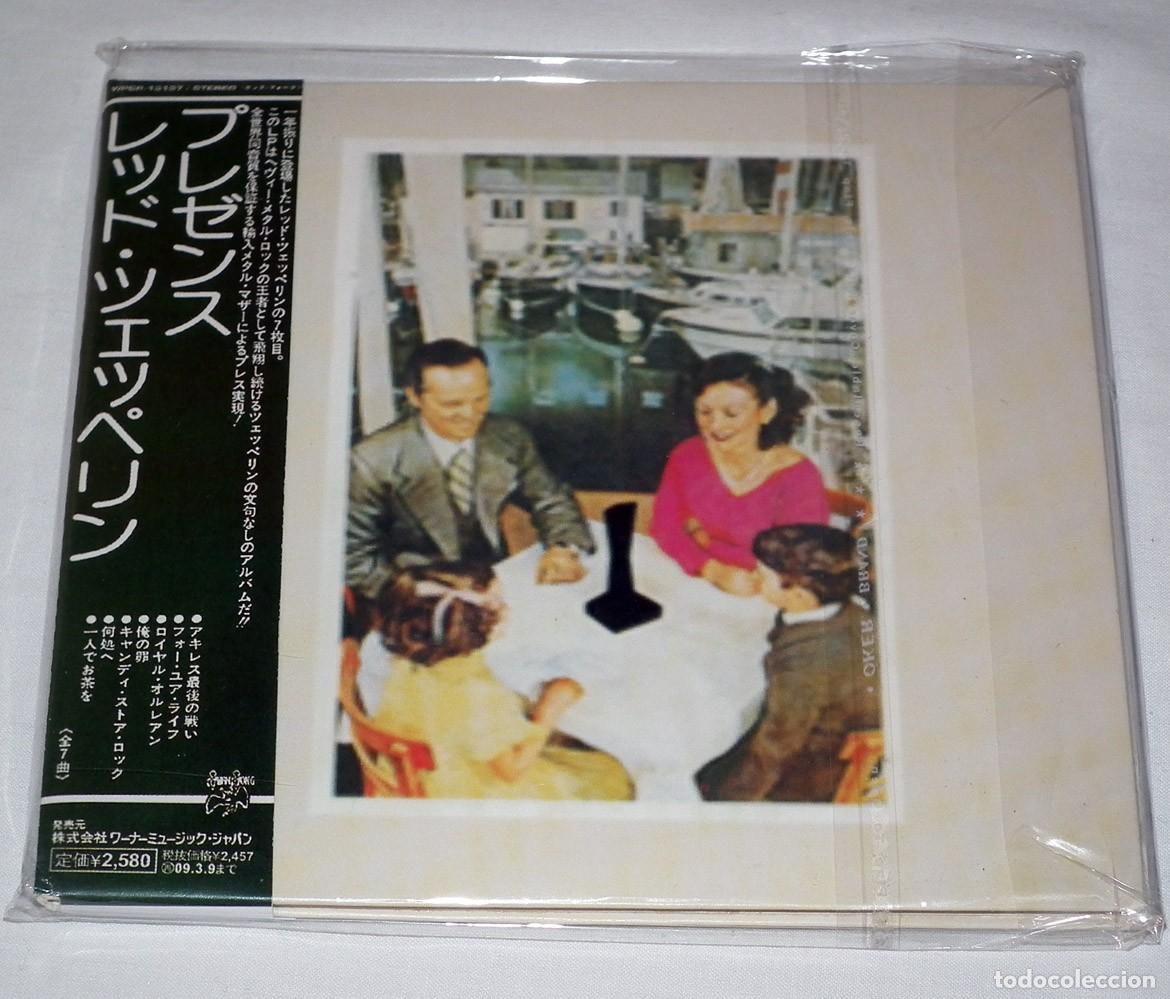 CDs de m&uacute;sica: CD LED ZEPPELIN - PRESENCE (EDICI&Oacute;N JAPONESA) - Foto 1