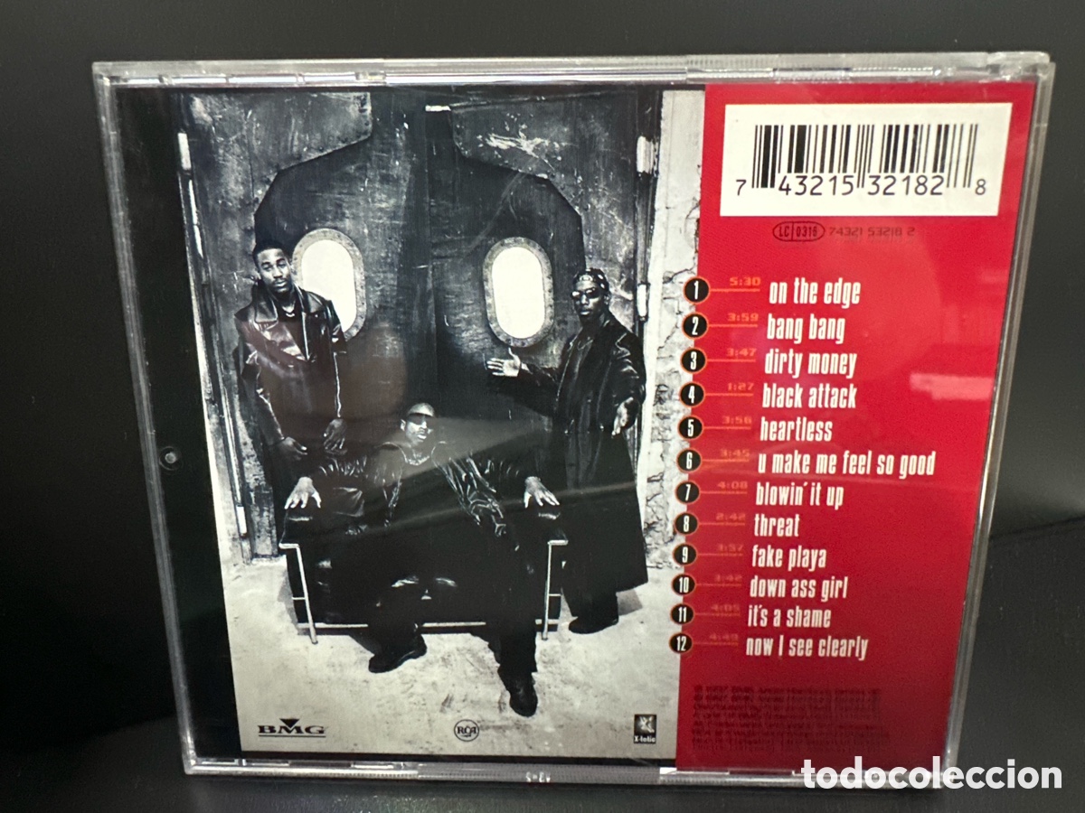 CDs de m&uacute;sica: Black Attack - On The Edge (CD, Album) - Foto 2