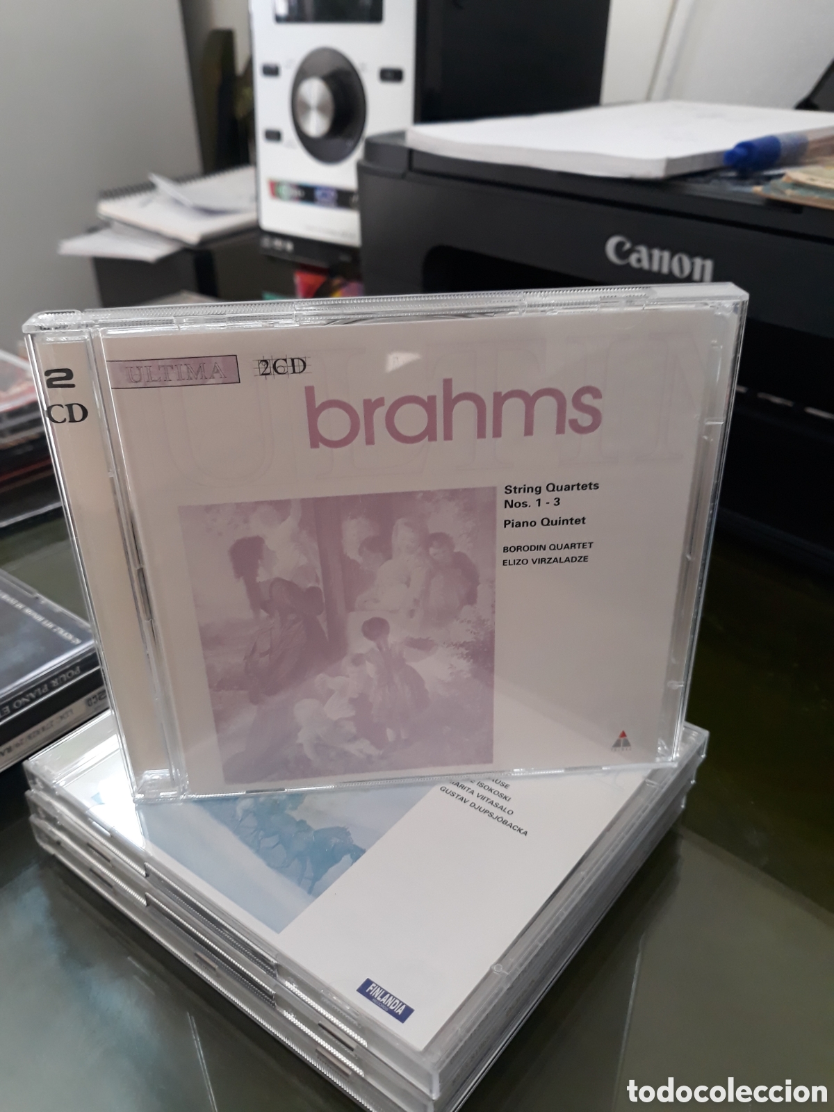 CDs de m&uacute;sica: BRAHMS: STRING QUARTETS N&ordm; 1-3 - TELDEC - 2 CD - Foto 1