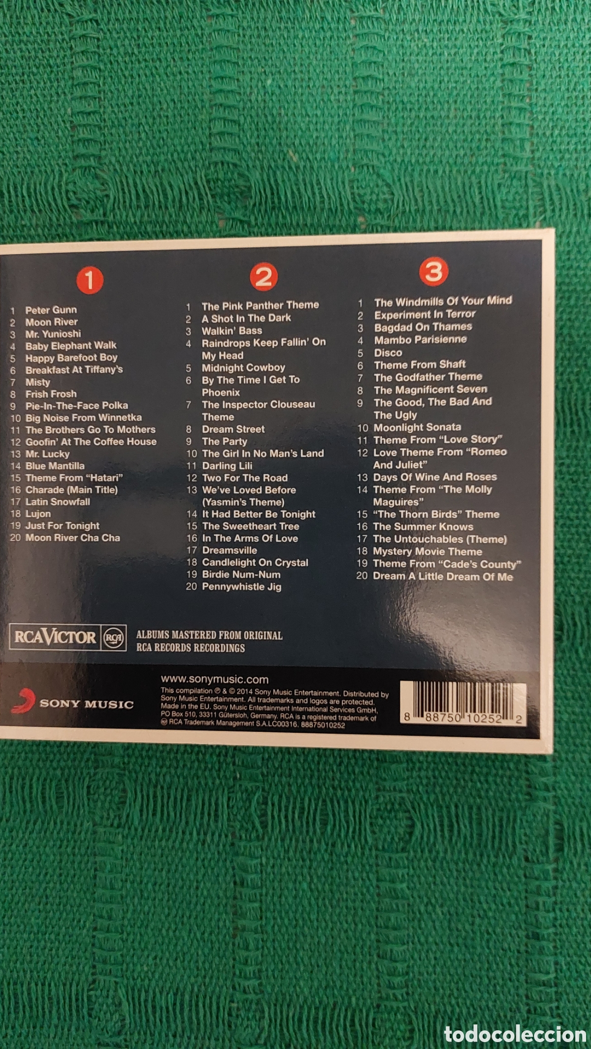 CDs de m&uacute;sica: Henry Mancini, 3CDs, 60 interpretaciones - Foto 2