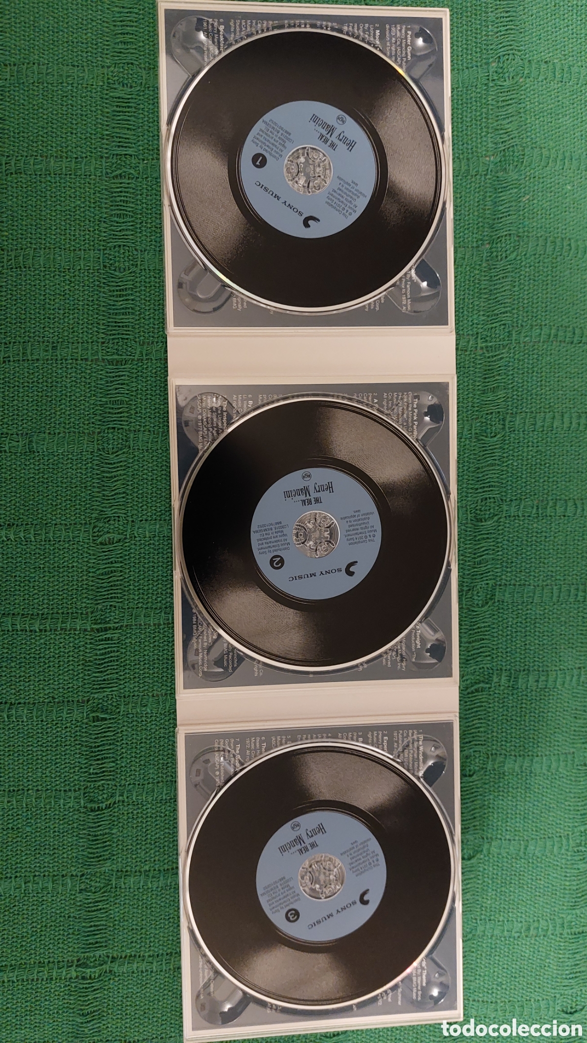 CDs de m&uacute;sica: Henry Mancini, 3CDs, 60 interpretaciones - Foto 3