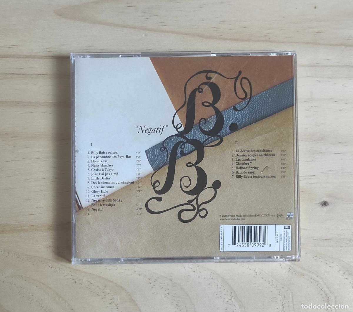 CDs de m&uacute;sica: Benjamin Biolay - Négatif (2003) 2CD - Foto 4