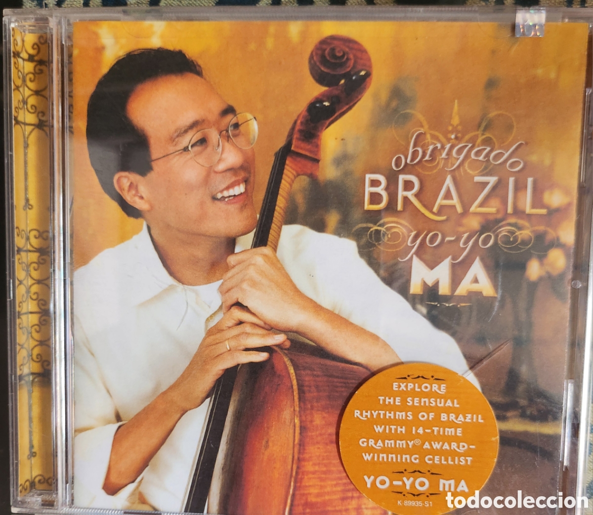 CDs de m&uacute;sica: Obrigado Brazil - Yo Yo Ma - Foto 1
