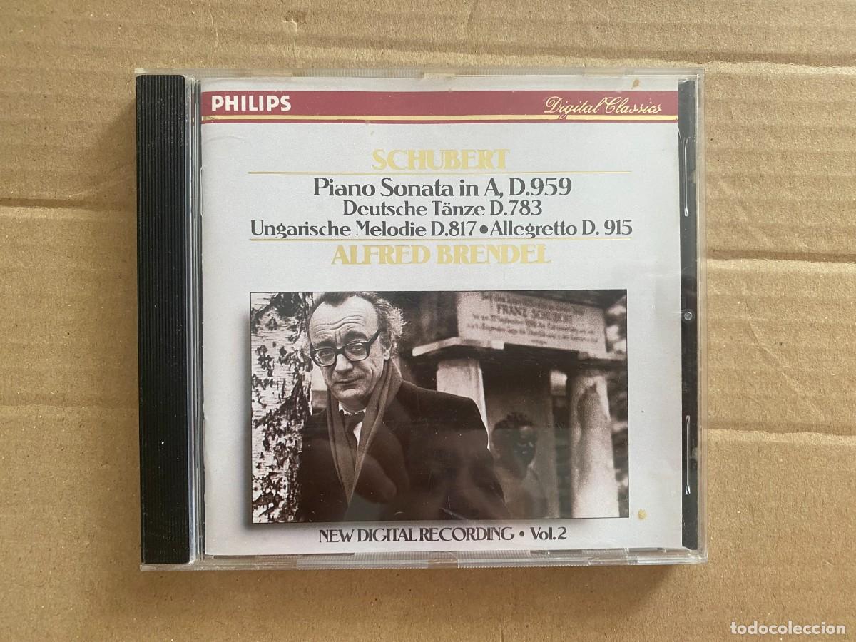CDs de m&uacute;sica: CD SHUBERT - PIANO SONATA IN A. D .959 - Foto 1