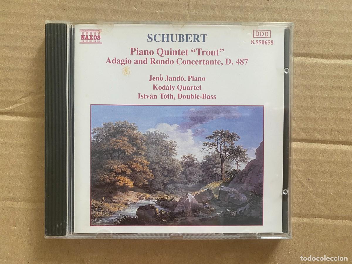 CDs de m&uacute;sica: CD SCHUBERT - PIANO QUINTET TROUT - Foto 1