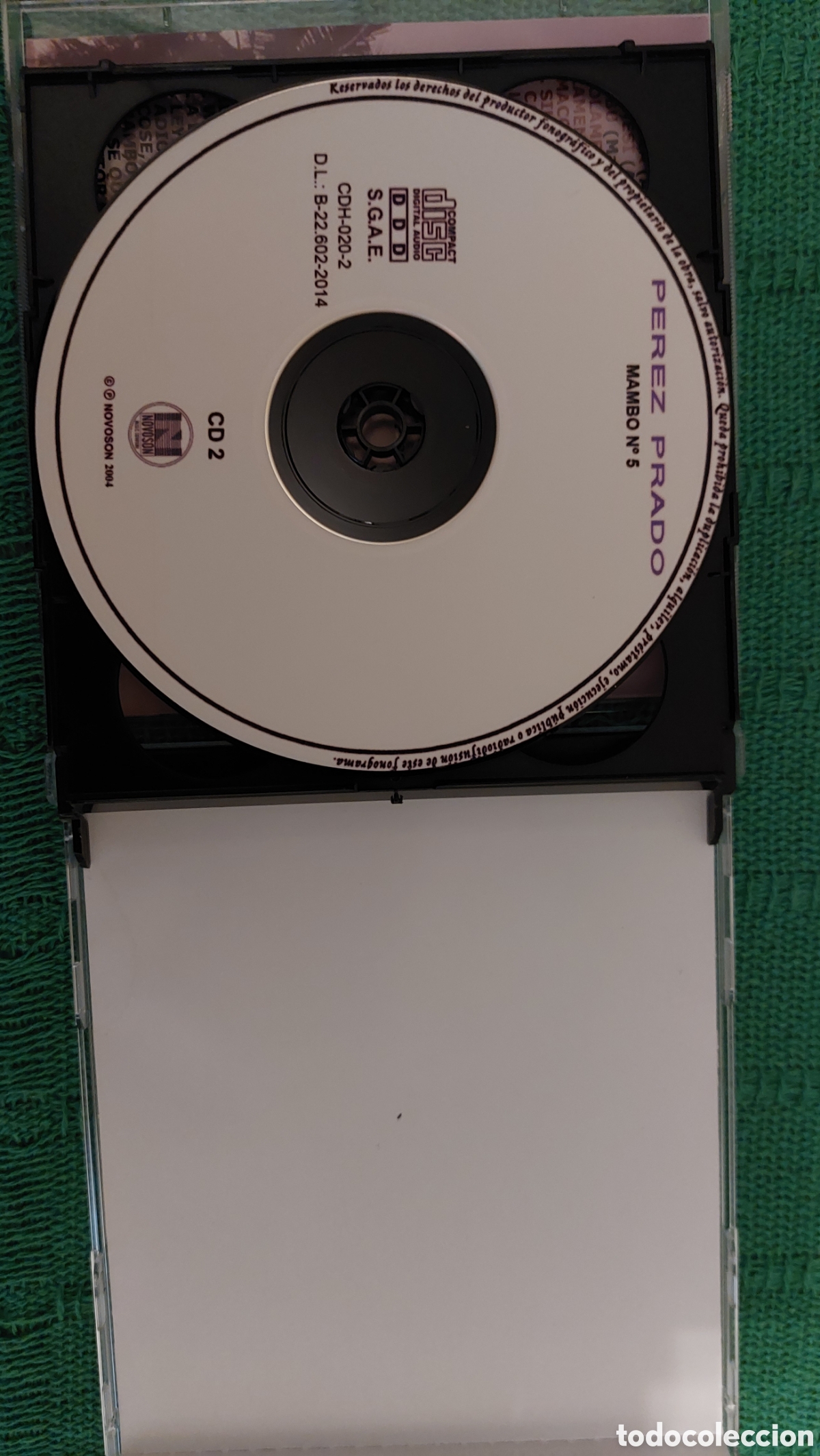 CDs de m&uacute;sica: Grandes &eacute;xitos de P&eacute;rez Prado - Foto 4