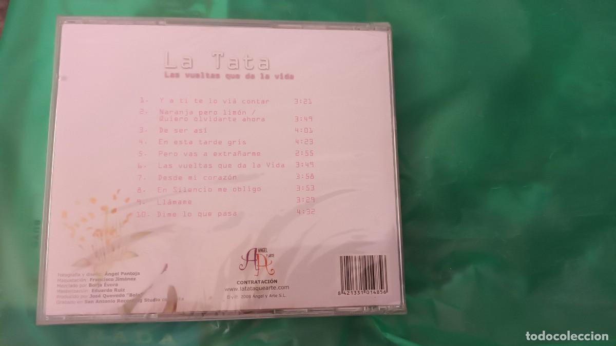 CDs de m&uacute;sica: CD PRECINTADO LA TATA VUELTAS QUE DA LA VIDA - Foto 2