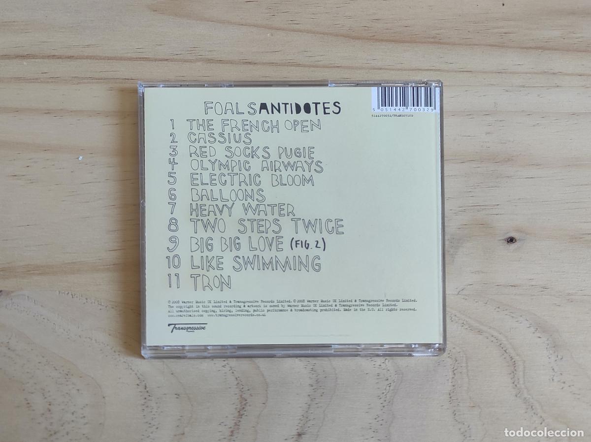 CDs de m&uacute;sica: Foals - Antidotes (2008) CD - Foto 2
