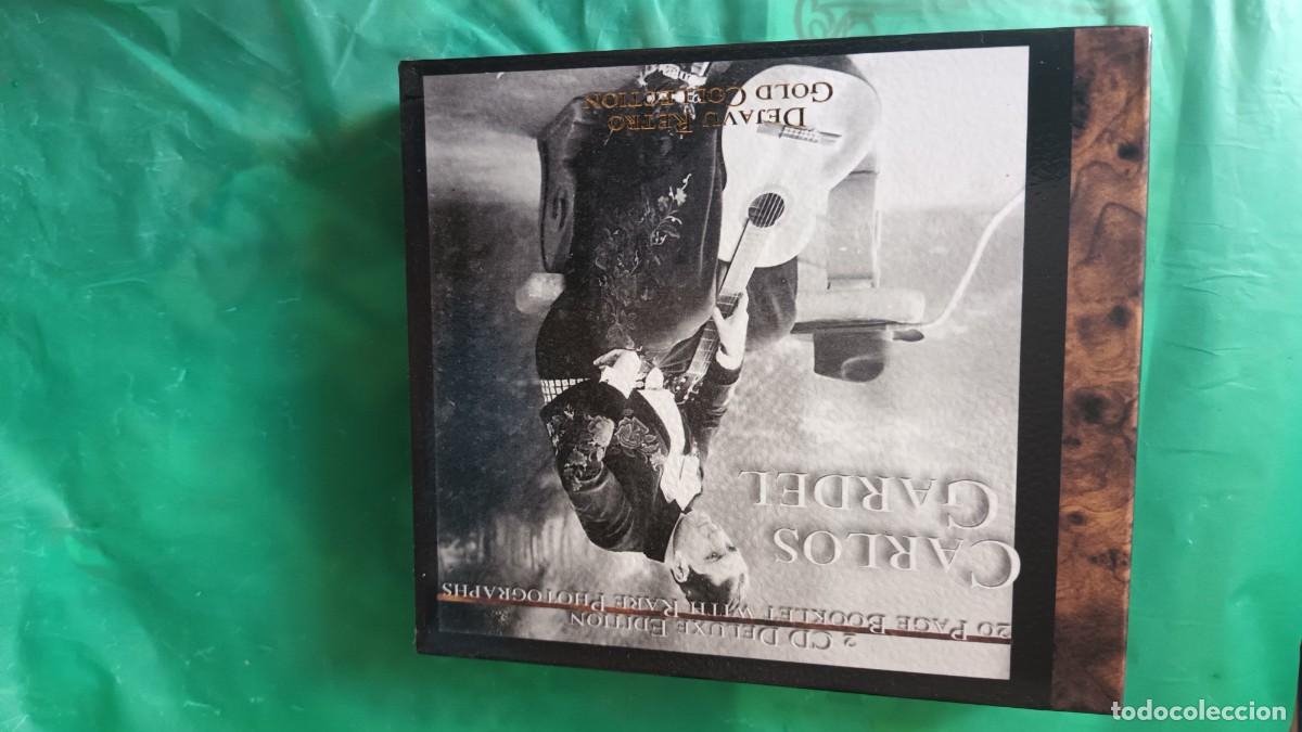 CDs de m&uacute;sica: CD CARLOS GARDEL 2 CD DELUXE EDITION GOLD - Foto 1