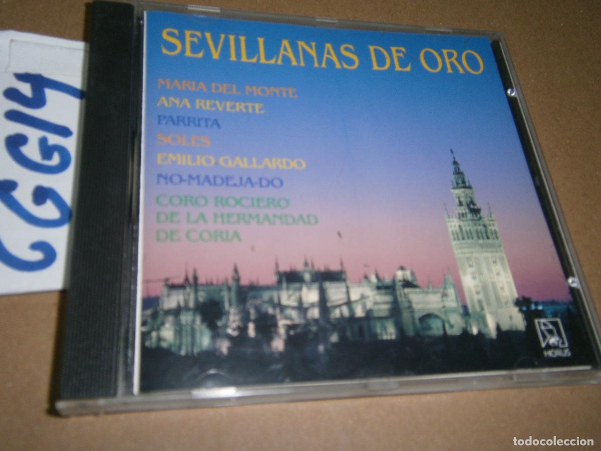 CDs de m&uacute;sica: ANTIGUO CD - SEVILLANAS DE ORO - Foto 1