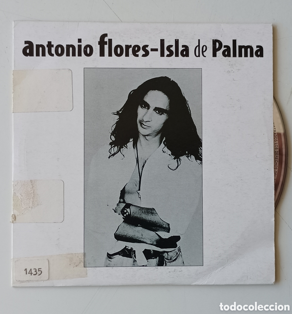 CDs de m&uacute;sica: Antonio Flores - Isla de Palma (cd sg) - Foto 1