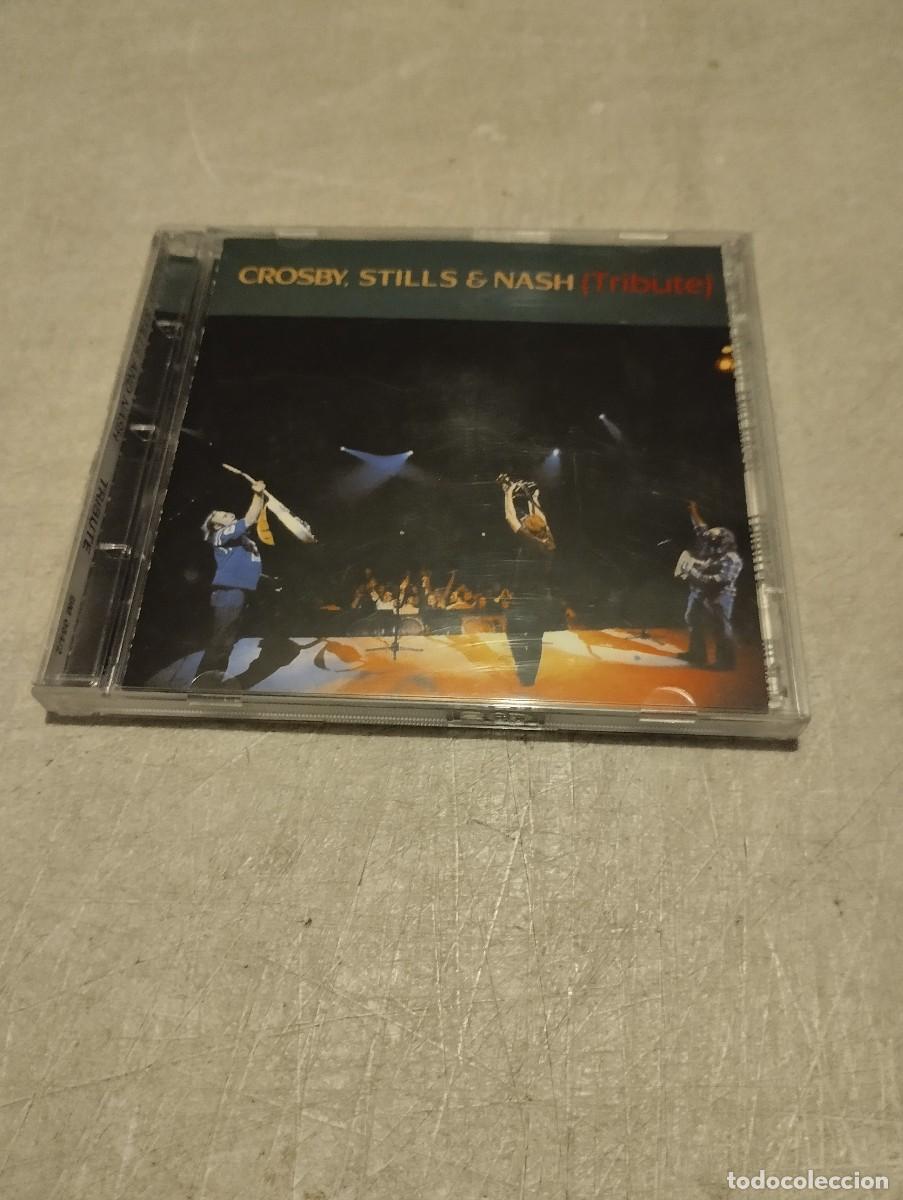 CDs de m&uacute;sica: Crosby Stills Nash Doble CD Tribute - Foto 1
