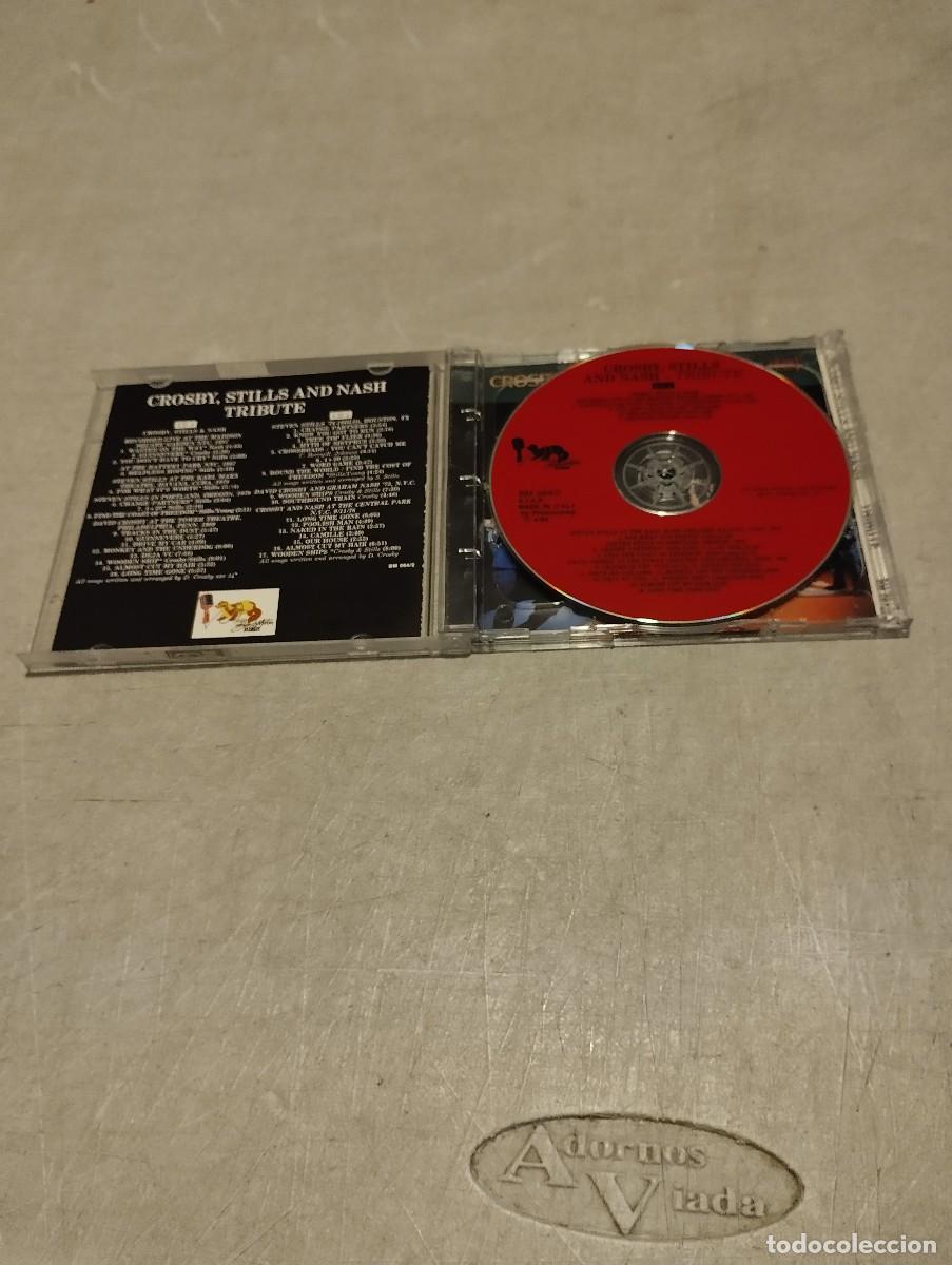CDs de m&uacute;sica: Crosby Stills Nash Doble CD Tribute - Foto 2