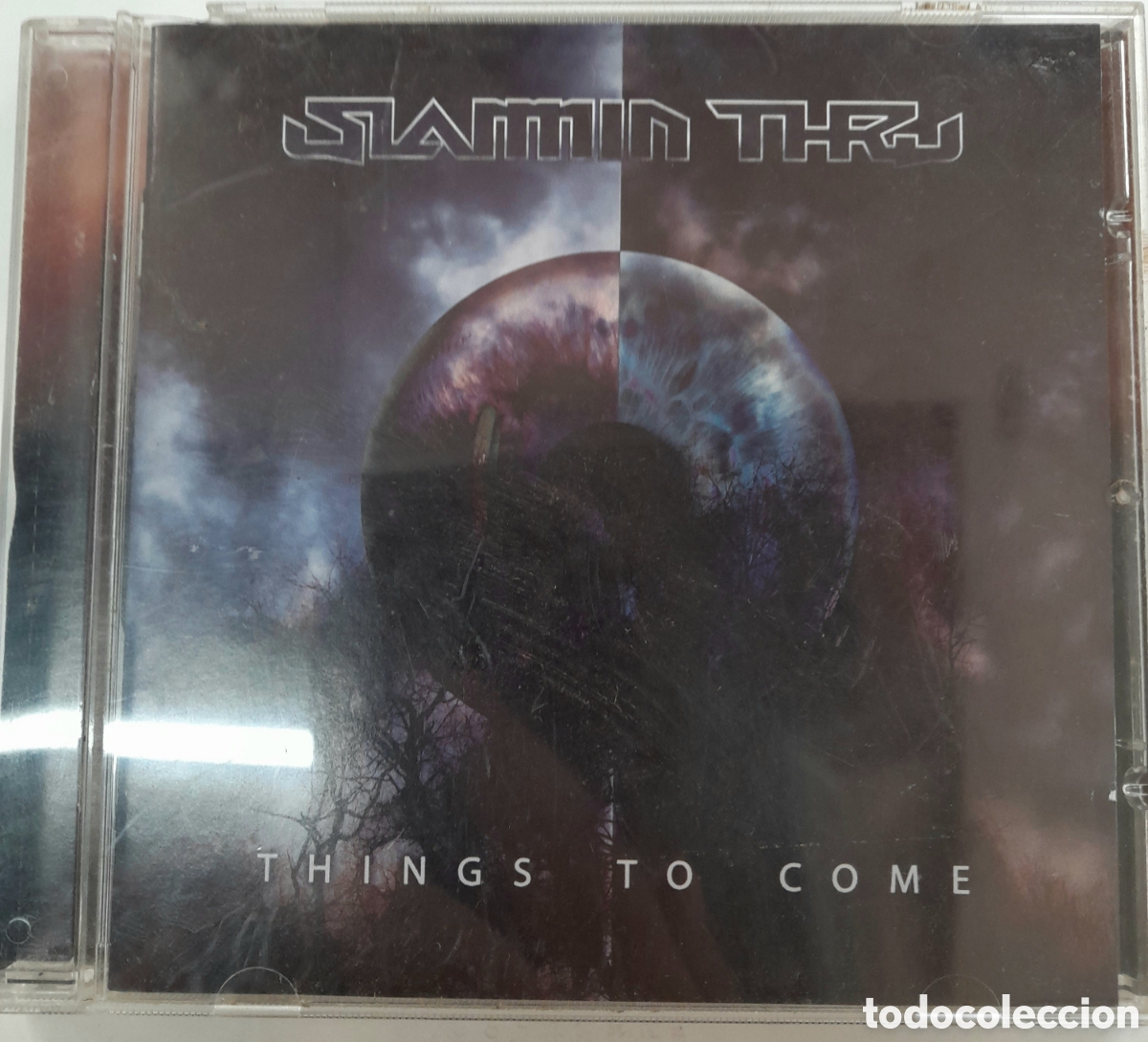 CDs de m&uacute;sica: SLAMMIN THRU - THINGS TO COME. SPANISH PROGRESIVE METAL. CD 2016 - Foto 1