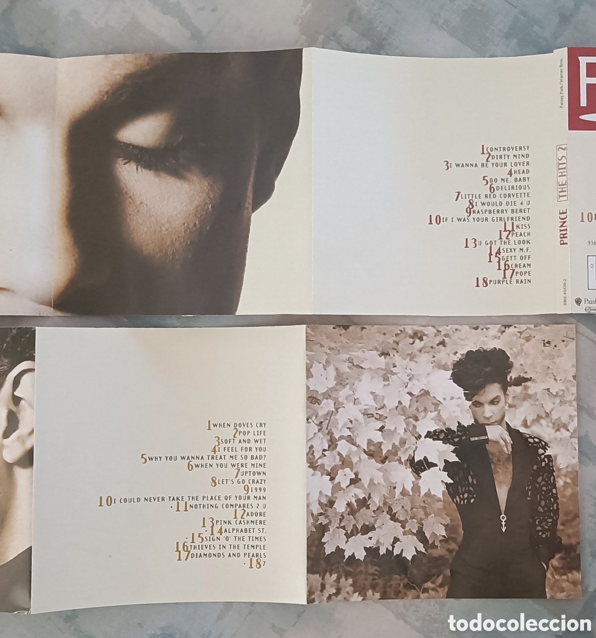 CDs de m&uacute;sica: Prince - Hits 1 y 2, 1993 - Foto 3