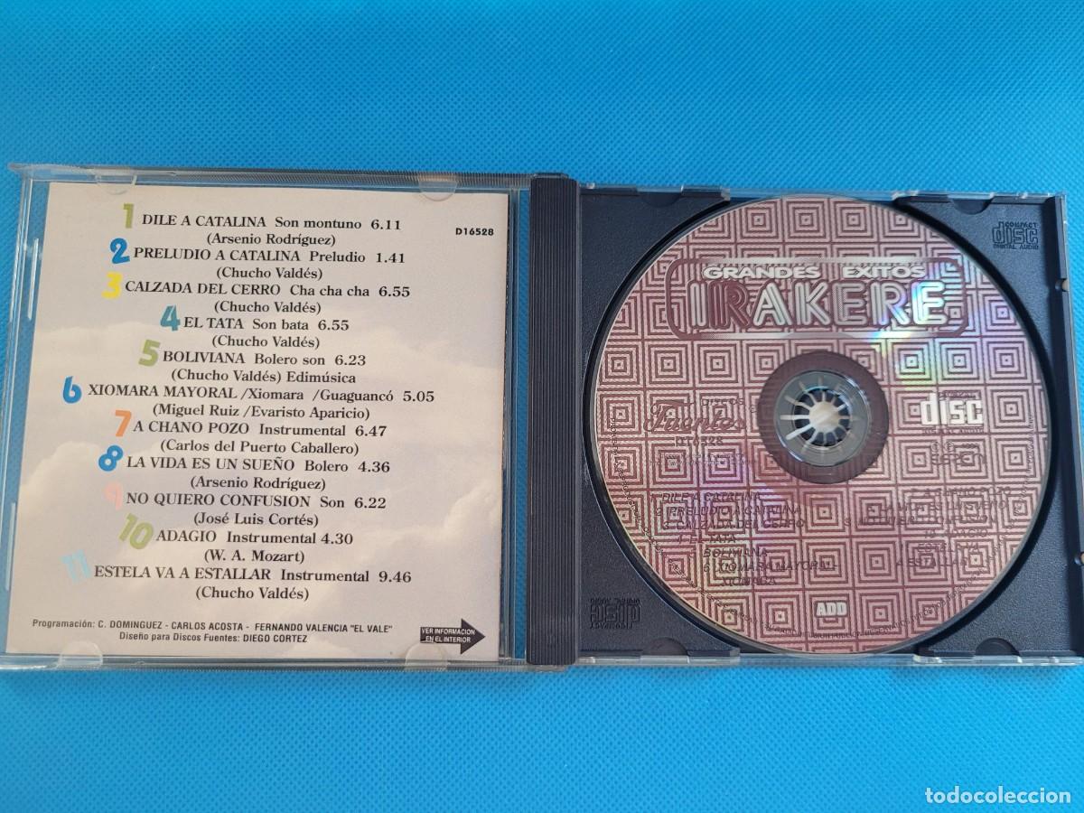 CDs de m&uacute;sica: CD IRAKERE GRANDES EXITOS CUBA CON DIPTICO - Foto 3