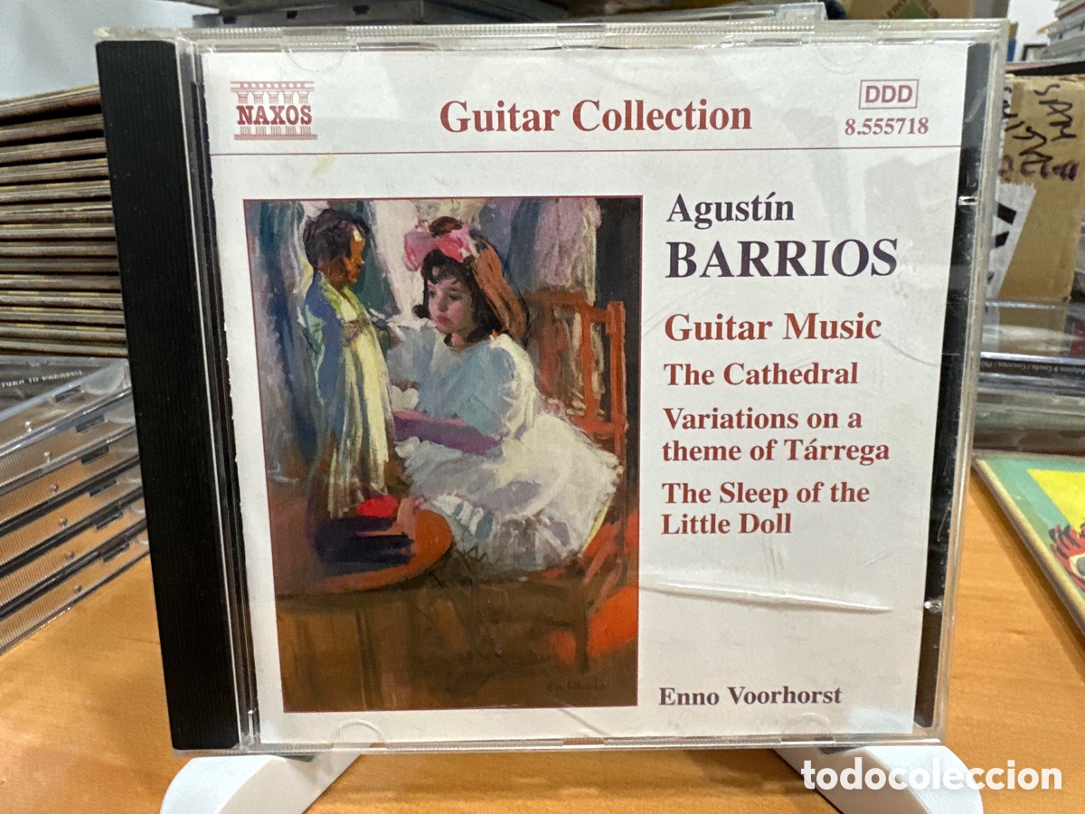 Music CDs: Agust&iacute;n Barrios - Enno Voorhorst - Guitar Music Volume 2 (CD, Album)