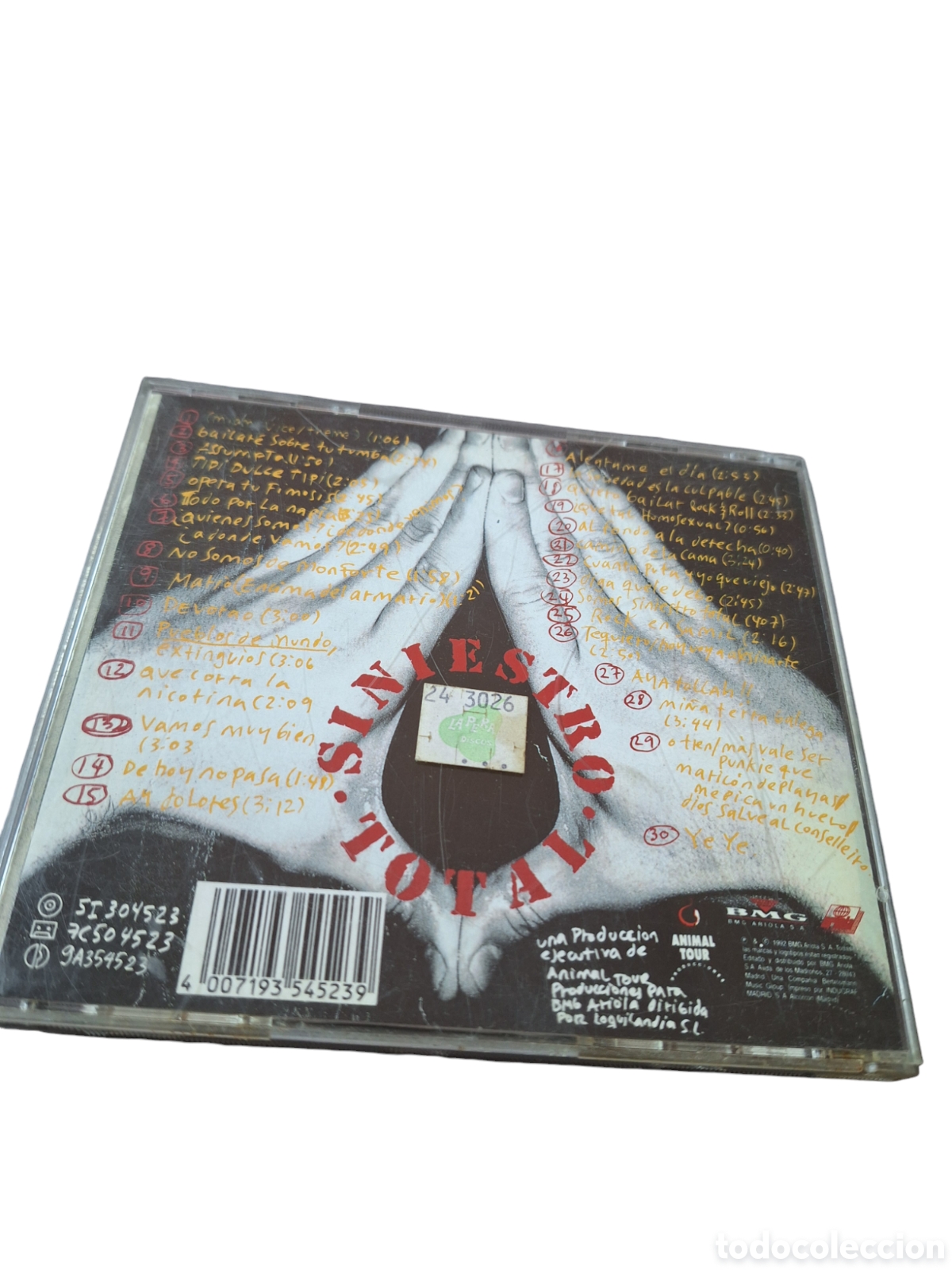 CDs de m&uacute;sica: SCD166 siniestro total CD DE MUSICA - Foto 2
