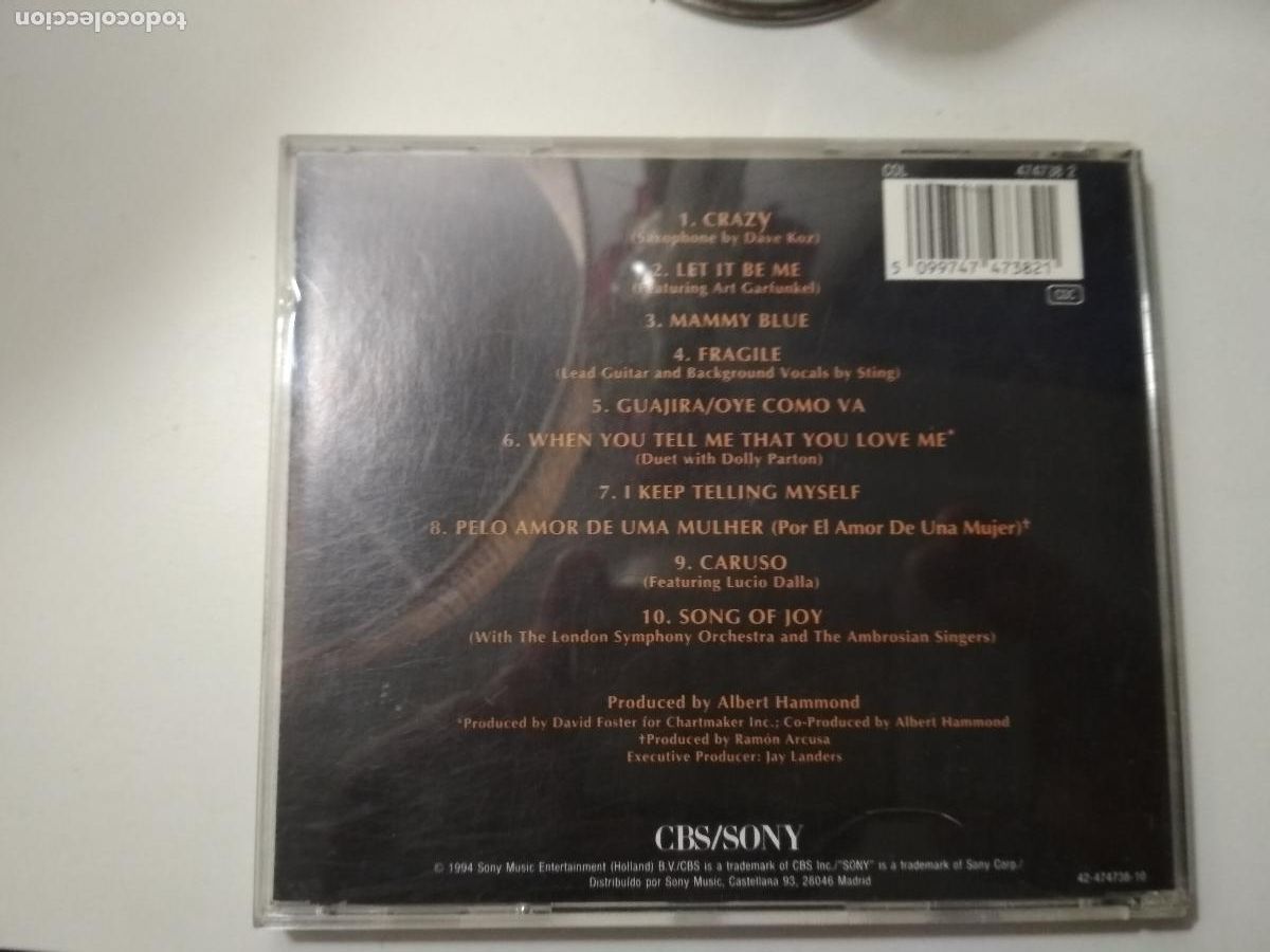 CDs de m&uacute;sica: Julio Iglesias &lrm;&ndash; Crazy 1994 - Foto 6