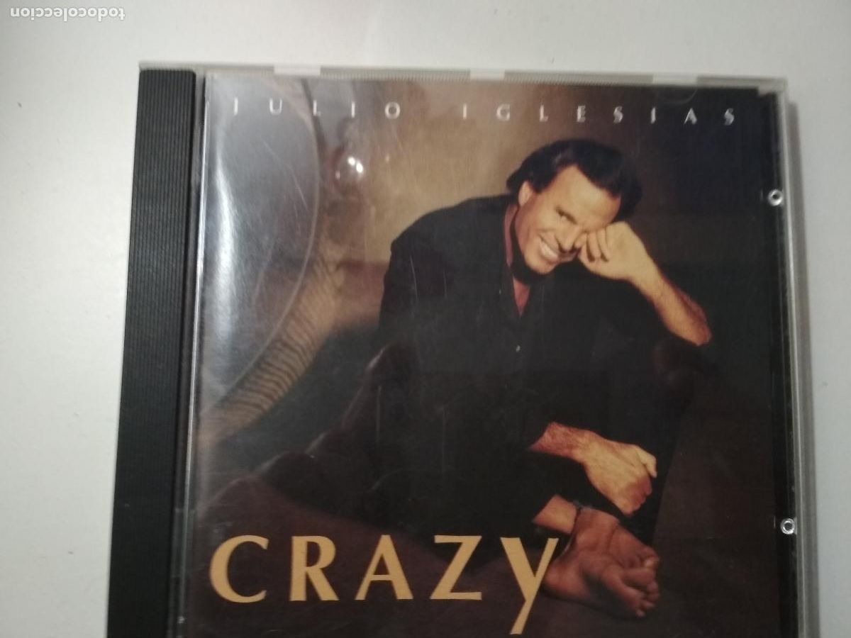 CDs de m&uacute;sica: Julio Iglesias &lrm;&ndash; Crazy 1994 - Foto 1