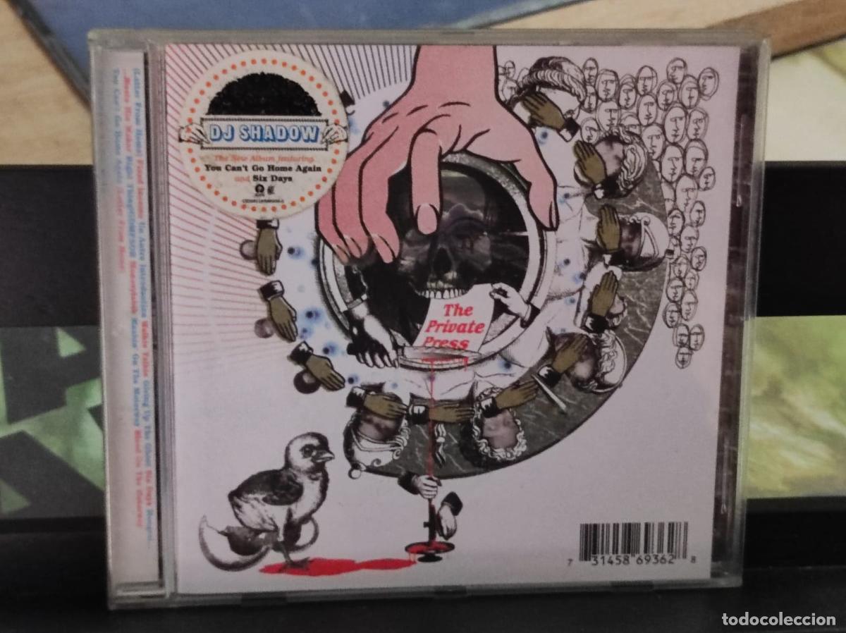 CDs de m&uacute;sica: CD - DJ SHADOW (PTM1) - Foto 1