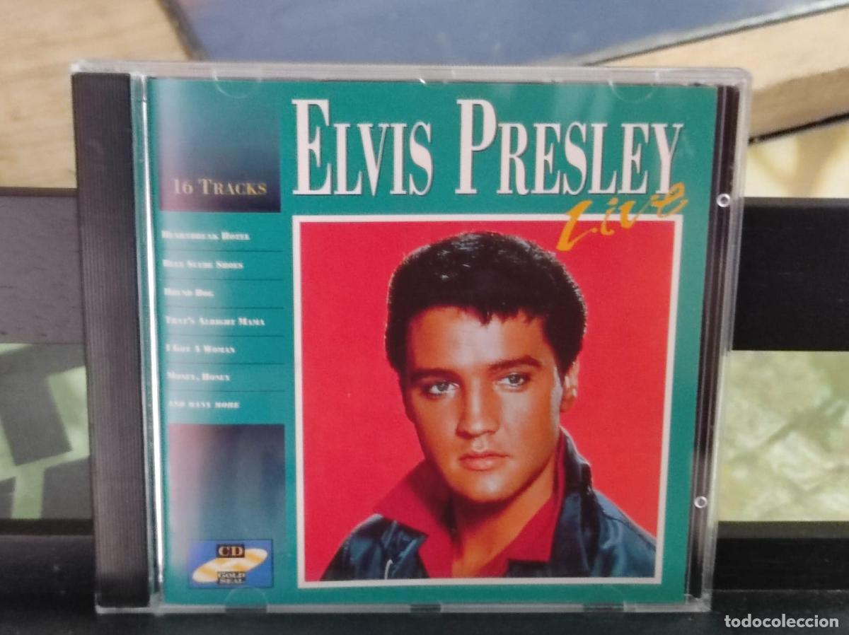 CDs de m&uacute;sica: CD - ELVIS PRESLEY - LIVE (PTM1) - Foto 1