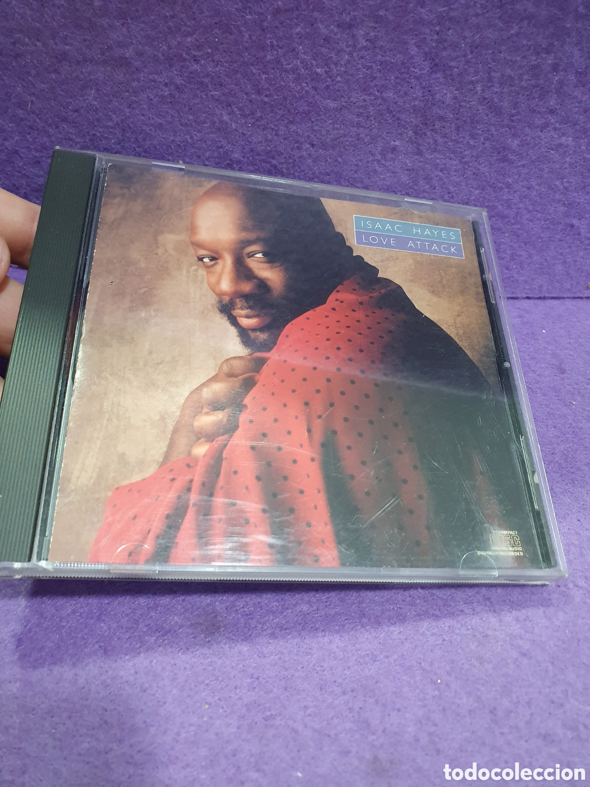 CDs de m&uacute;sica: CD. Isaac Hayes. Love Attack. (L101) - Foto 1