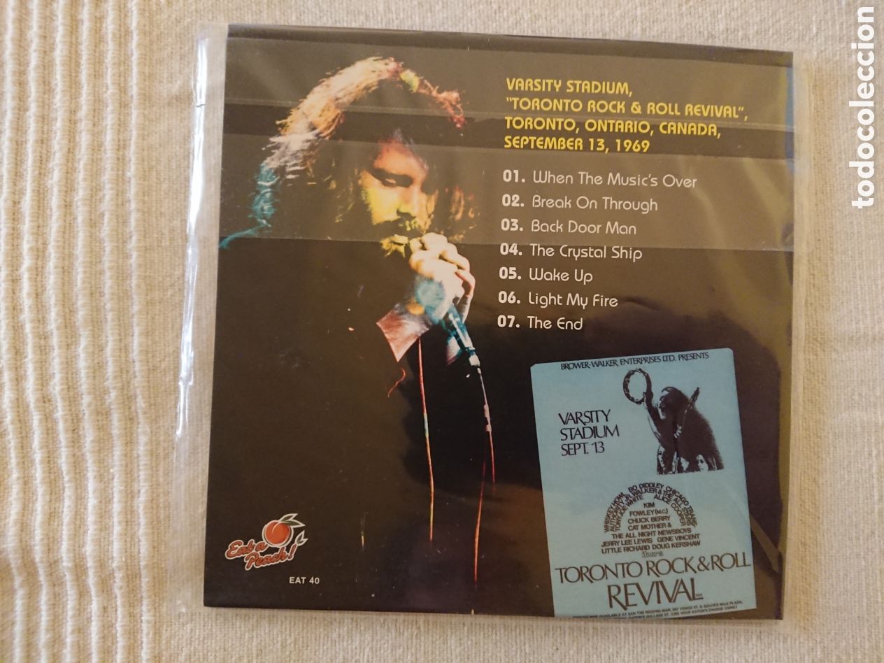 CDs de m&uacute;sica: The Doors - Live in Toronto - Foto 2