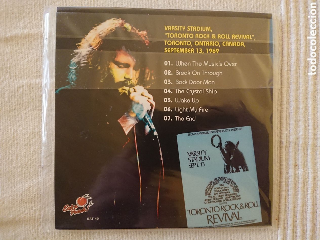 CDs de m&uacute;sica: The Doors - Live in Toronto - Foto 5