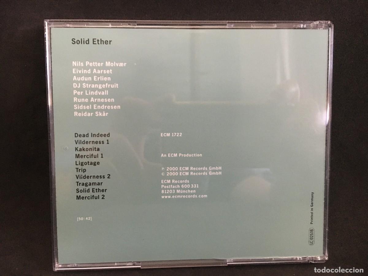 CDs de m&uacute;sica: Nils Petter Molv&aelig;r &ndash; Solid Ether - CD - ECM - Foto 2