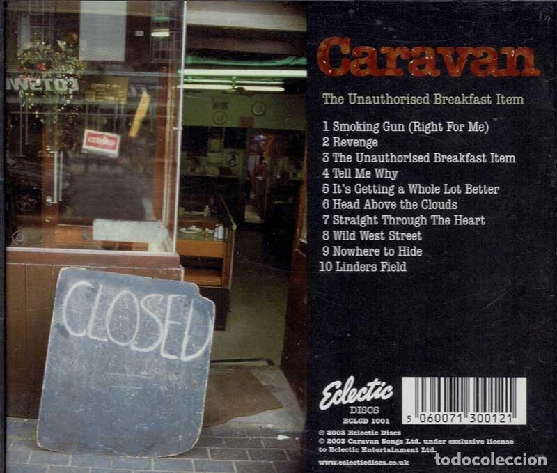 CDs de m&uacute;sica: Caravan - The Unauthorised Breakfast Item. CD - Foto 2