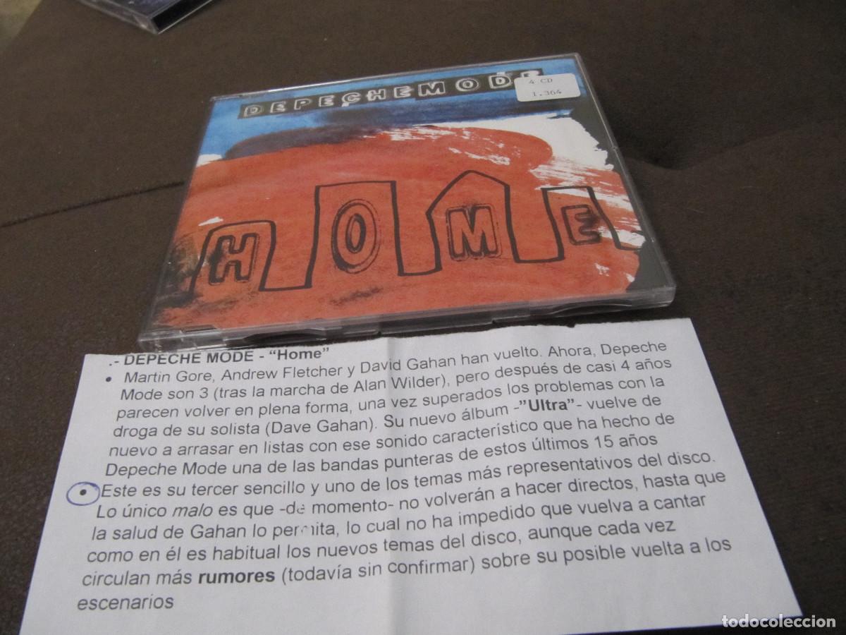 CDs de m&uacute;sica: Depeche Mode &ndash; Home. CD, Single, Promo CADENA 100 - Foto 1