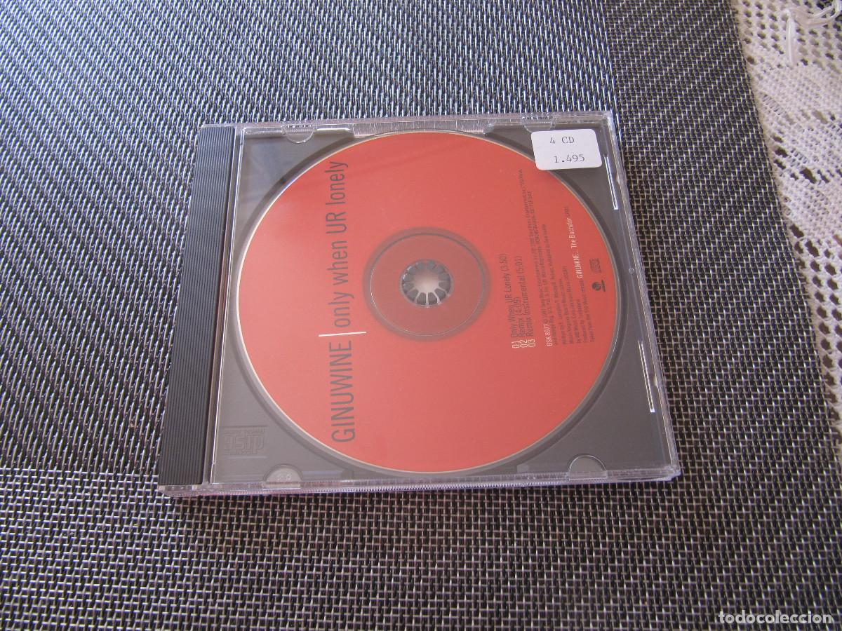 CDs de m&uacute;sica: Ginuwine &ndash; Only When UR Lonely. Cd single - Foto 1