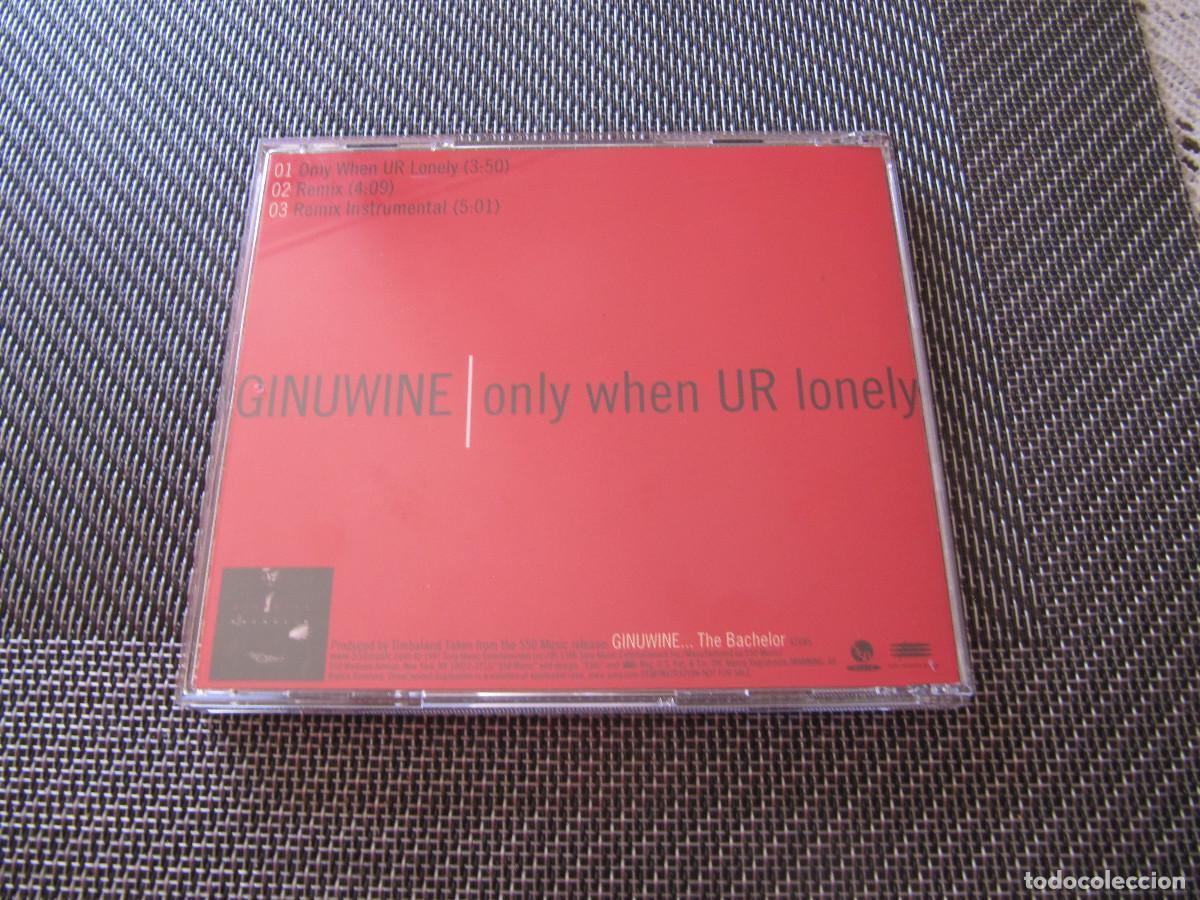 CDs de m&uacute;sica: Ginuwine &ndash; Only When UR Lonely. Cd single - Foto 3