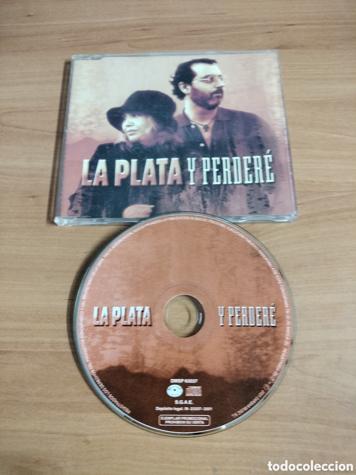 CDs de m&uacute;sica: La plata - Y perder&eacute; - CD single 1 canci&oacute;n - Foto 1
